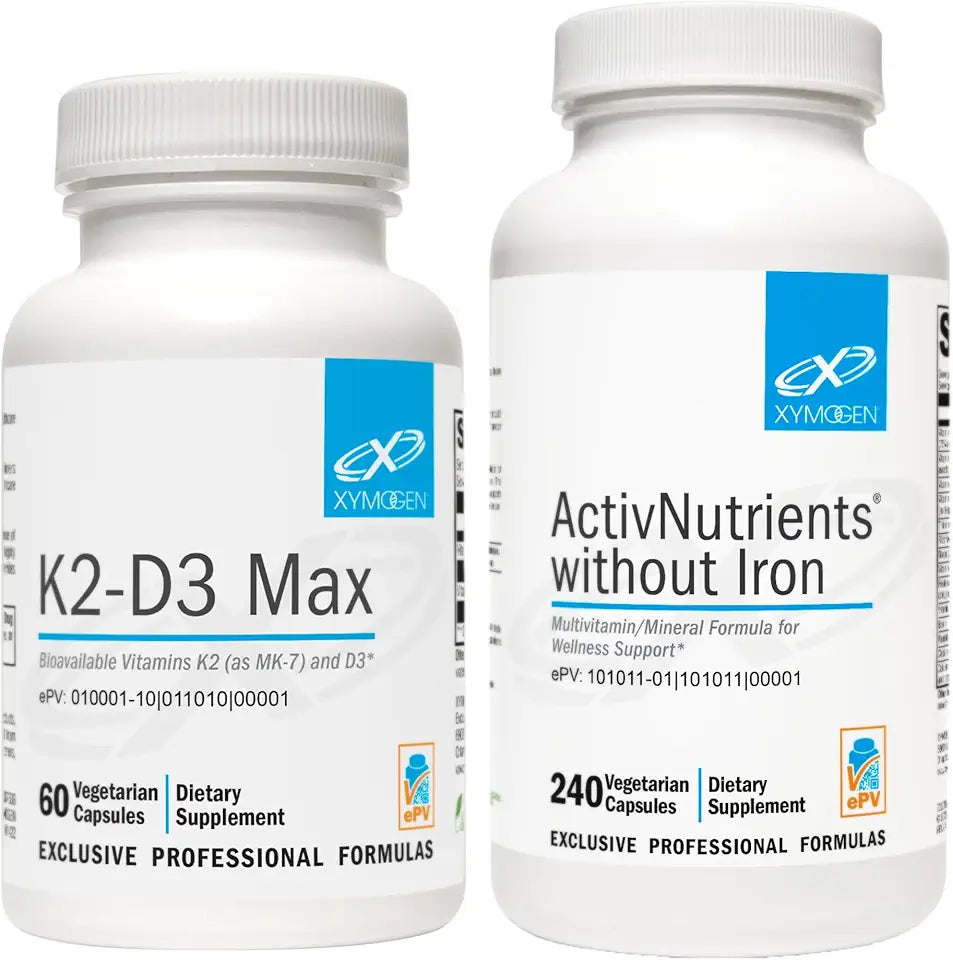 240 Capsules + 60 Capsules Multivitamin with Vitamin D 5000 IU and Vitamin K2 P640
