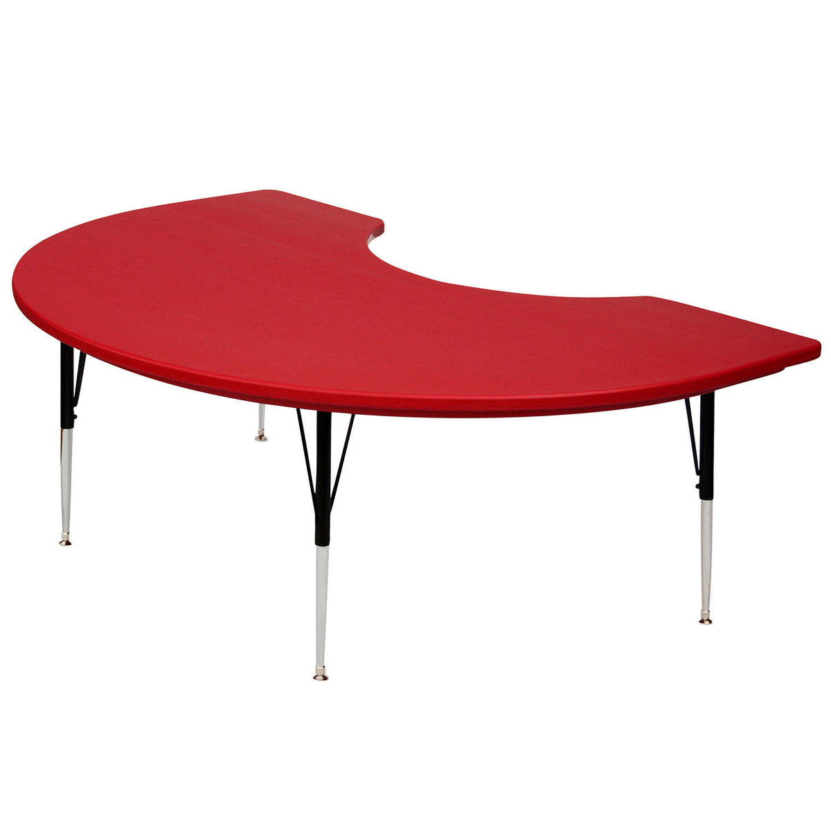 72" Plastic Top Kidney Activity Table J899