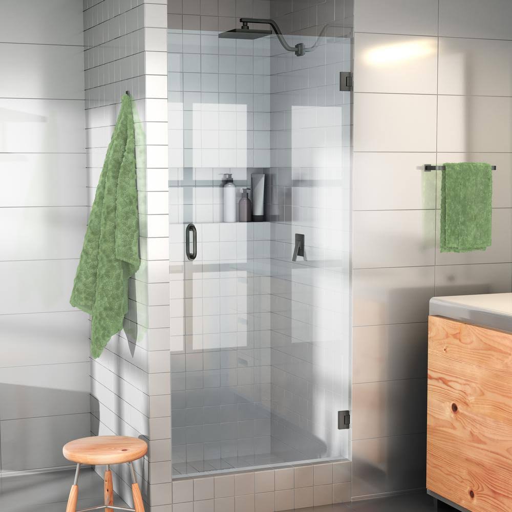 25.25x78 Hinged Frameless Oil Rubbed Bronze L8240
