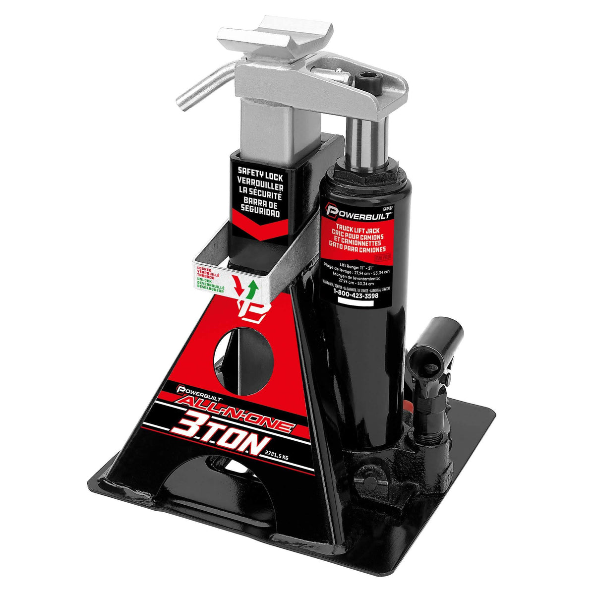 3 Ton Bottle Jack and Jack Stand J2816