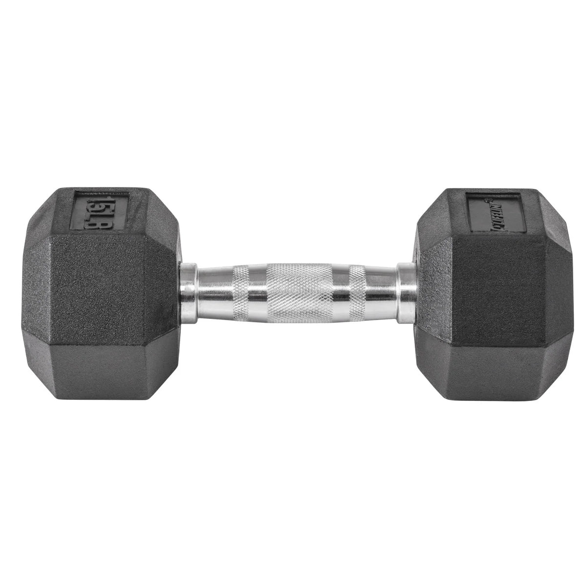 95 lbs Rubber Hex Dumbbell J29217