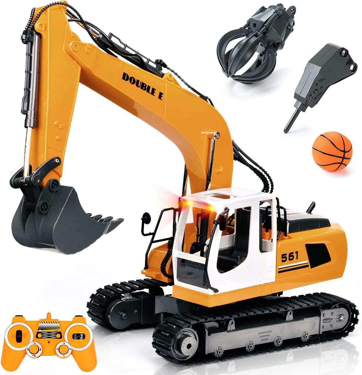 Remote Control Excavator Toy 17 Channel 3 in 1 RC Construction Vehicle G1969