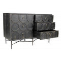 Solid Wood Six Drawer Double Dresser H3283