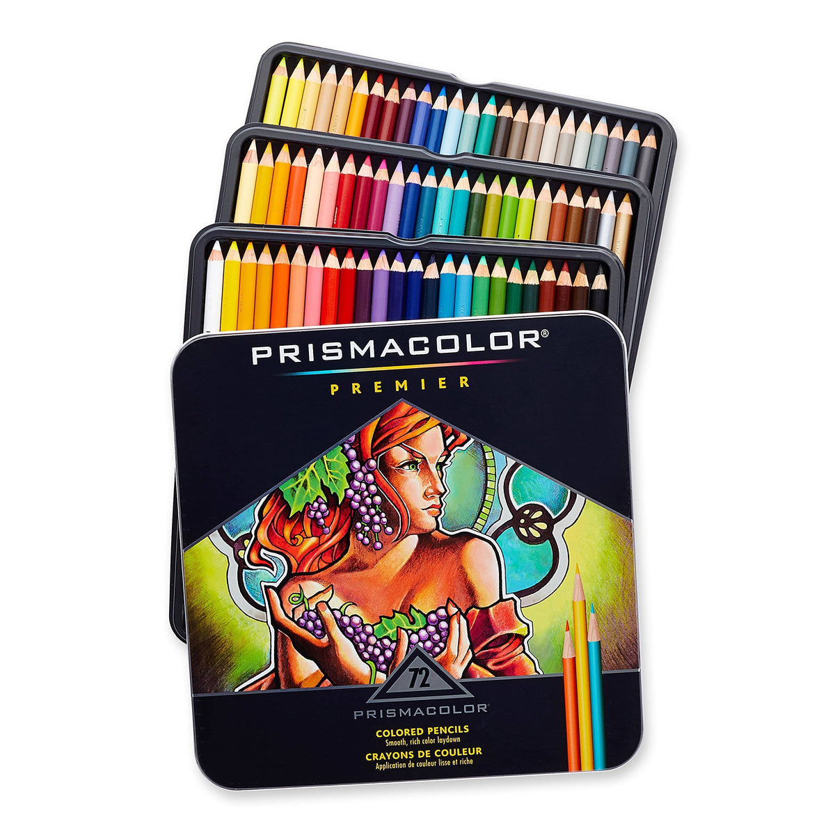 Soft Core Colored Pencils 72 Count I681003