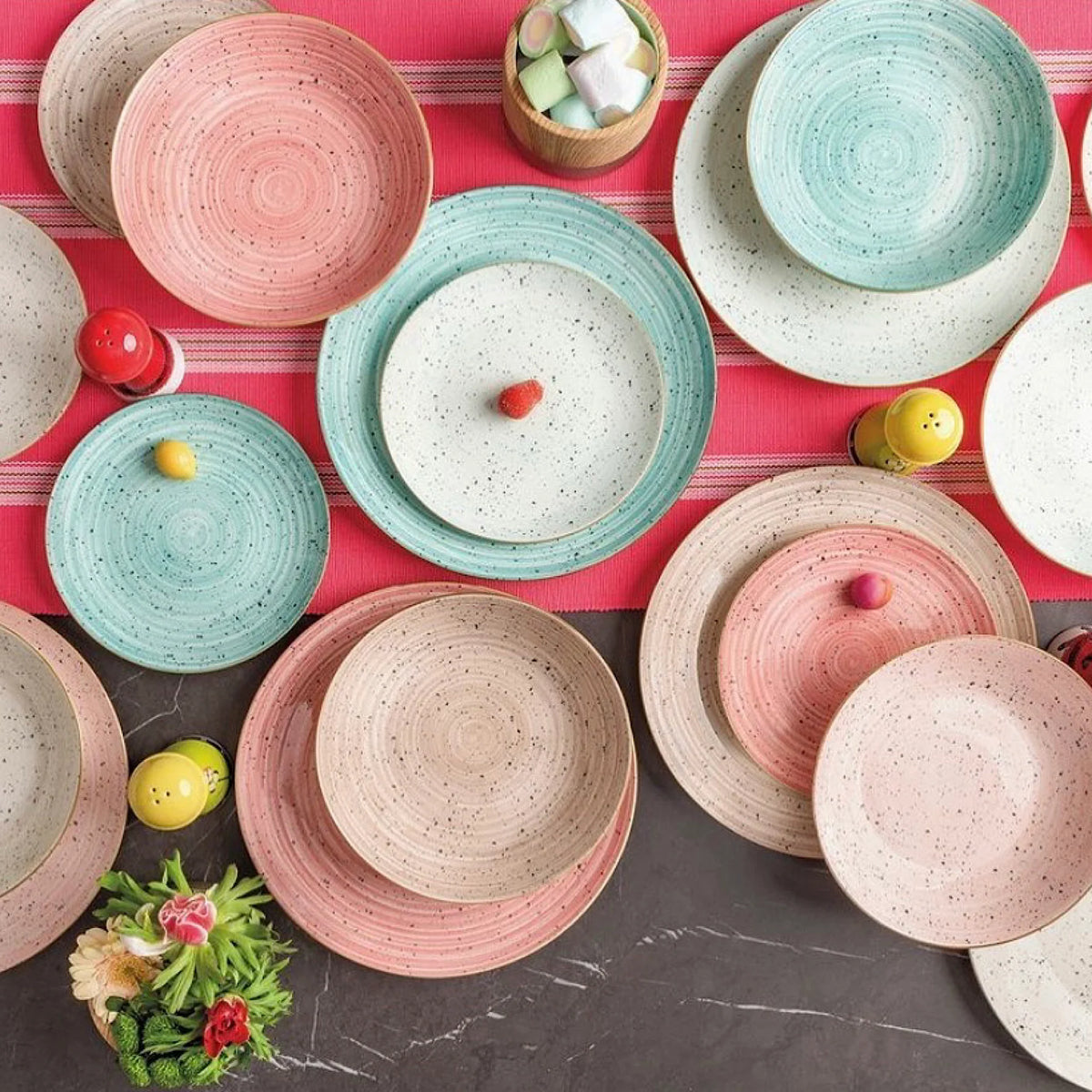 Bamboo Dinner Set 18 pcs J905452
