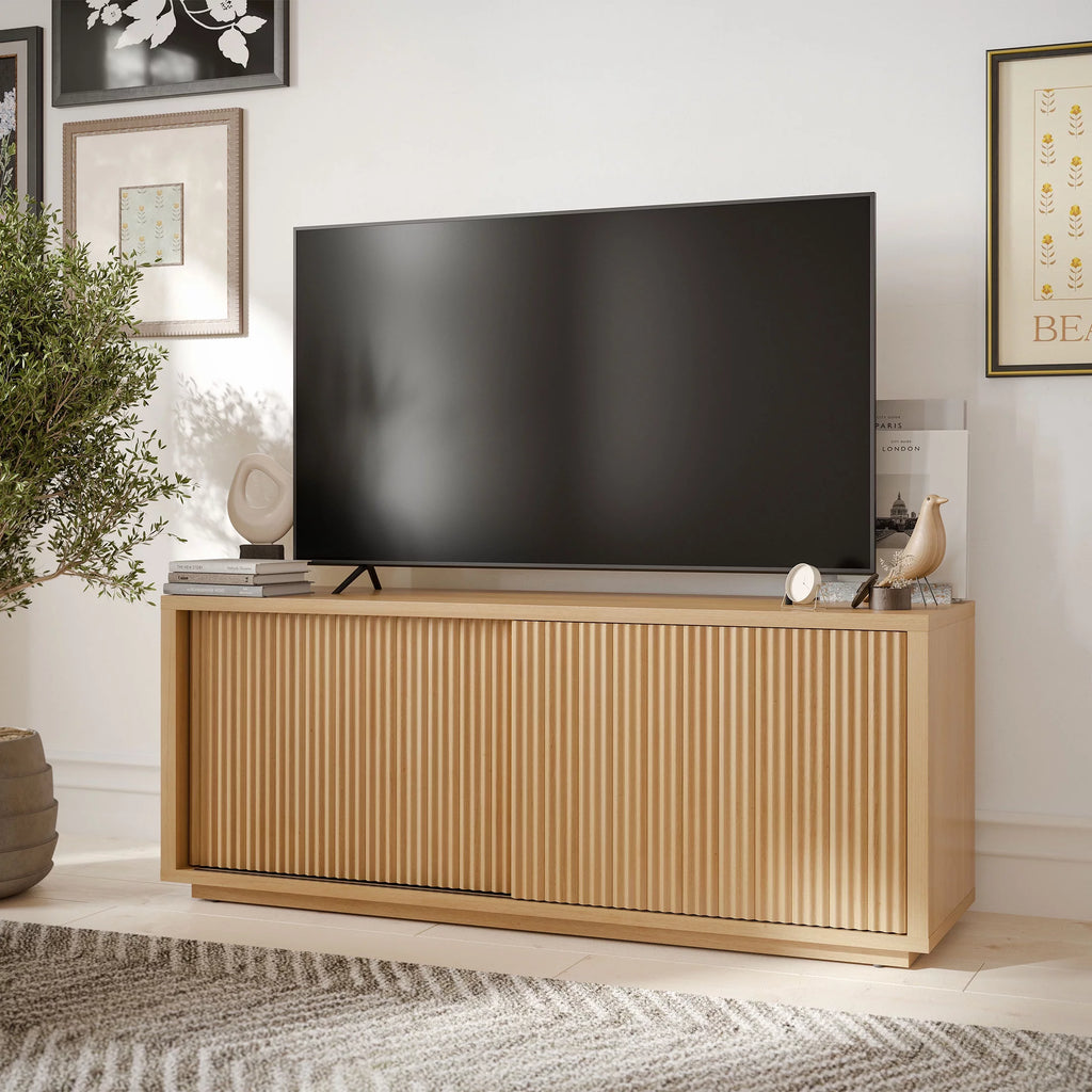 Fluted TV Stand for TVs up to 70" G3548