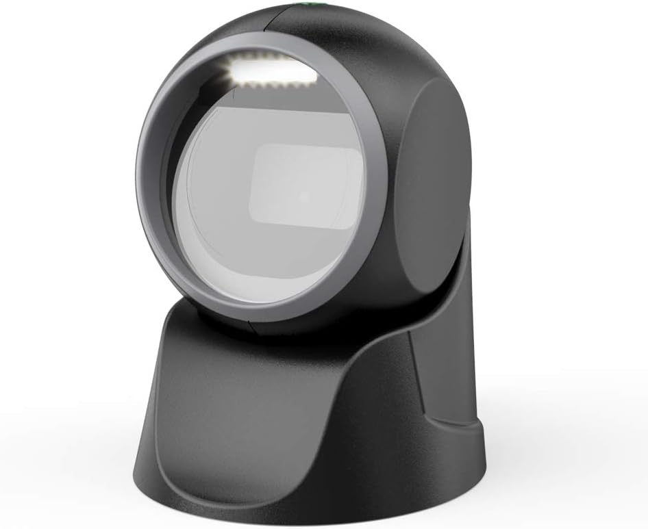 Desktop Barcode Scanner, Omnidirectional Hands-Free USB Wired Z152809