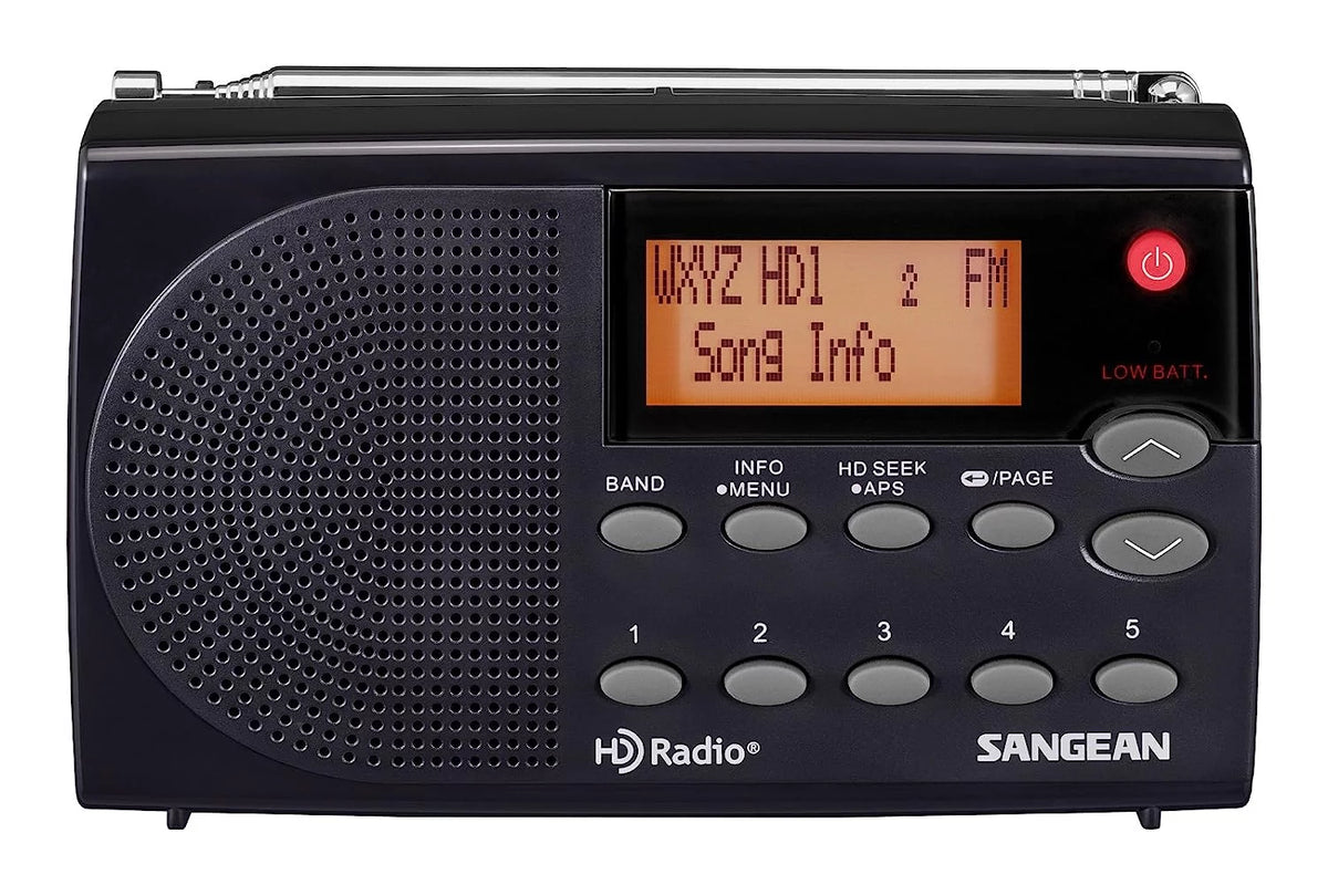 Portable AM/FM Radio Black A98111