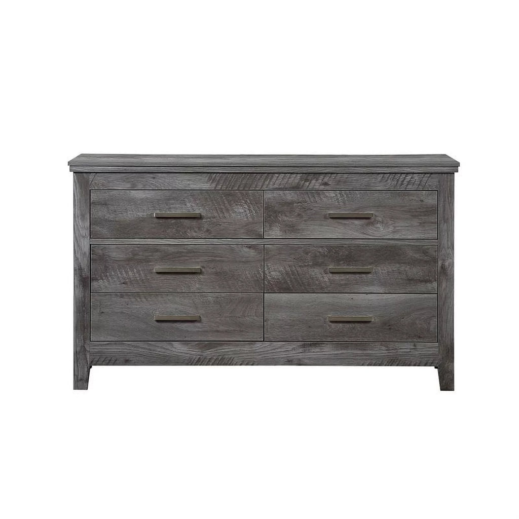 Farmhouse Dresser in Rustic Gray Oak N21993