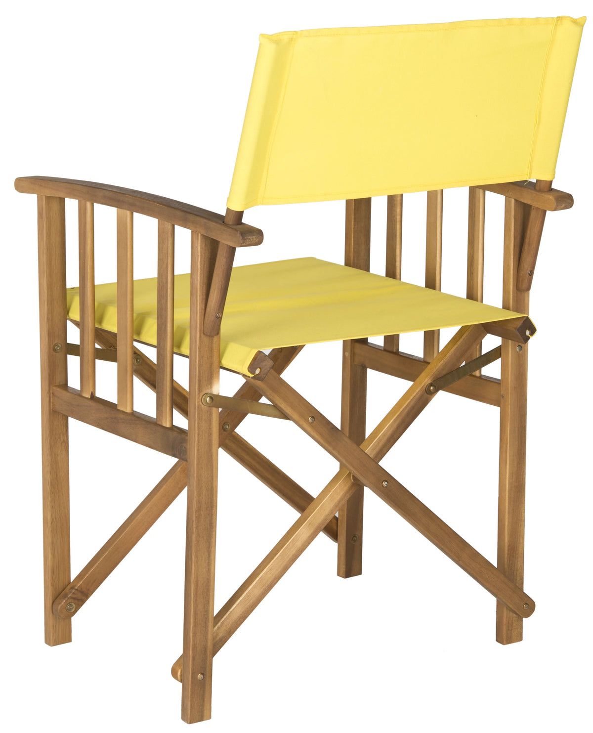 Set of 2 Natural Yellow Outdoor Chair E6899