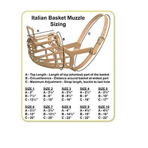Italian Basket Dog Muzzle G522256