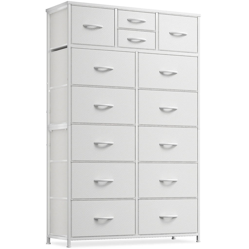 14 Drawer Charcoal Black Dresser Q304