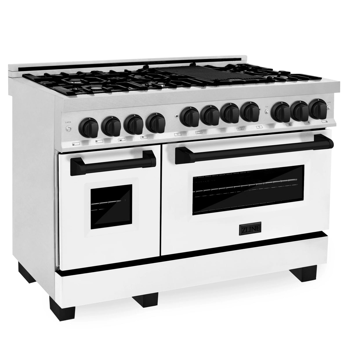48 in. Gas Range with White Matte Door O762765