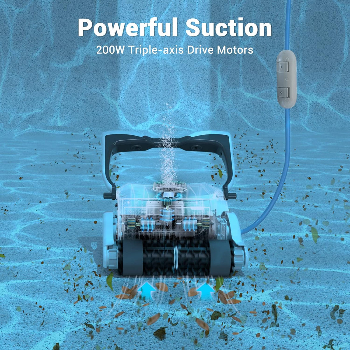 Automatic Robotic Pool Cleaner D1828