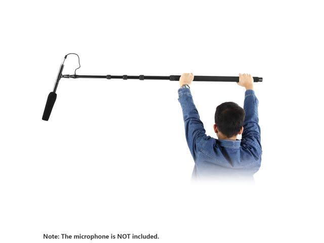 Portable Handheld Microphone Boom Pole with XLR Audio Cable N394