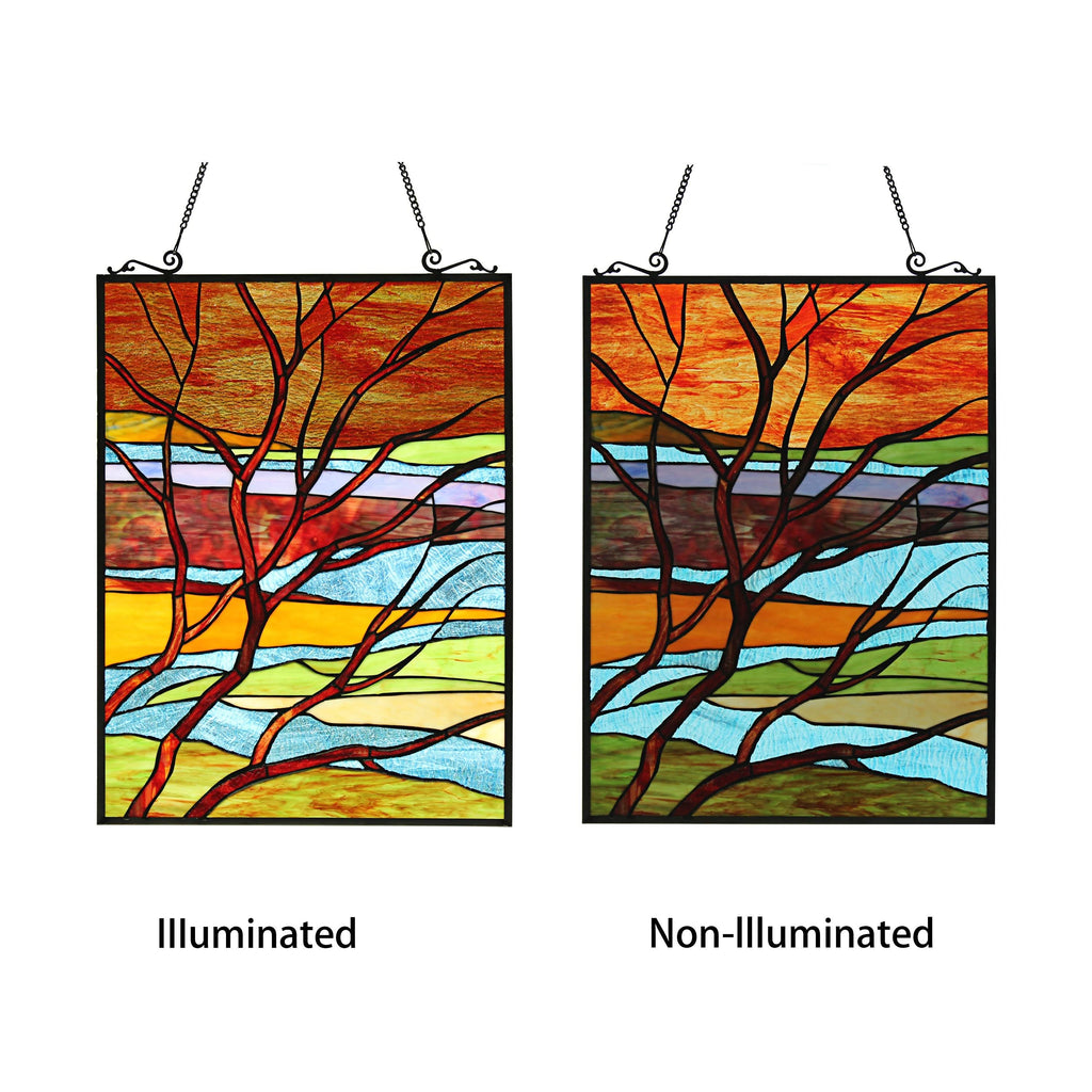 Multi-Color Window Panel Suncatcher A517635