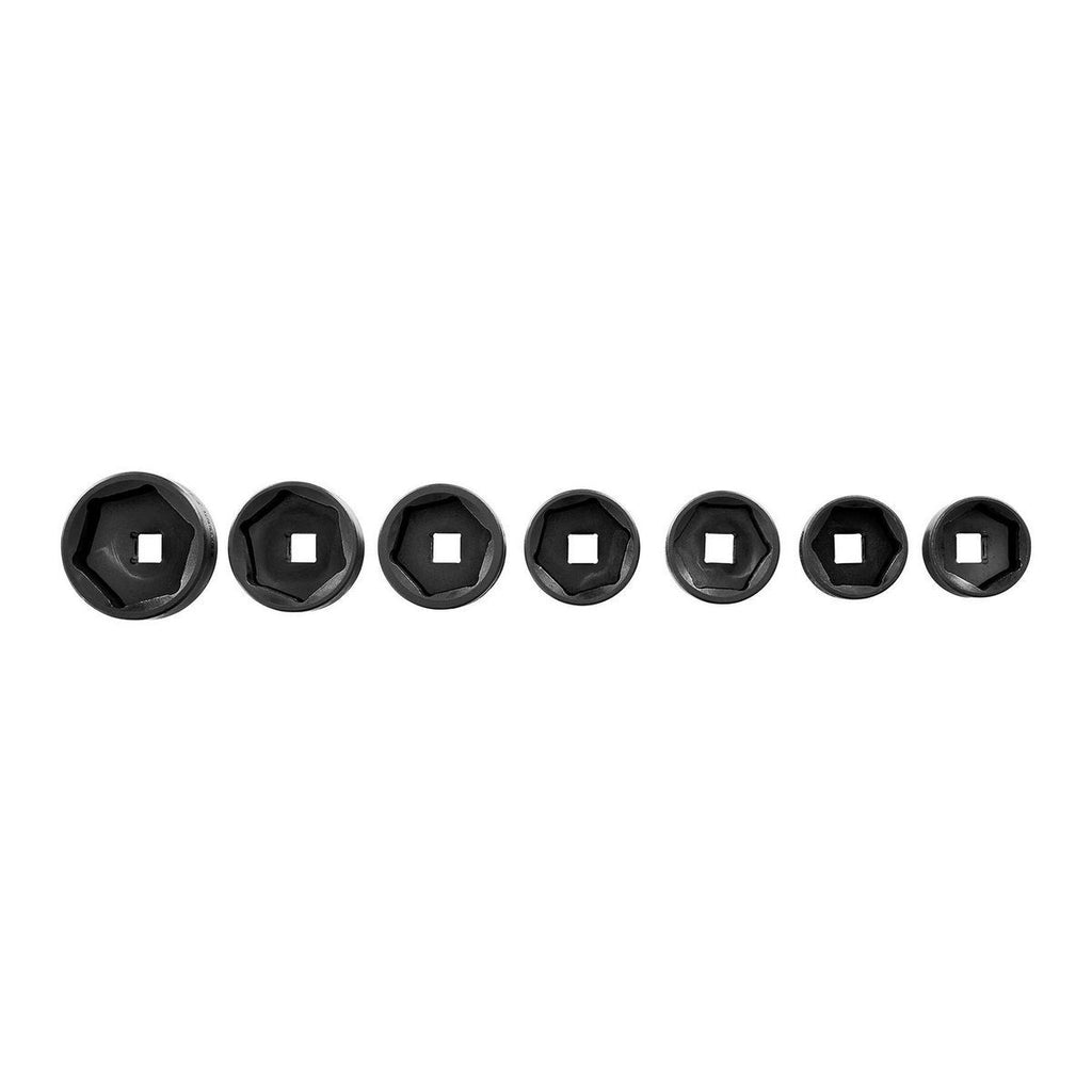 3/8 in. Drive Oil Filter Sockets, 7-Piece D1609