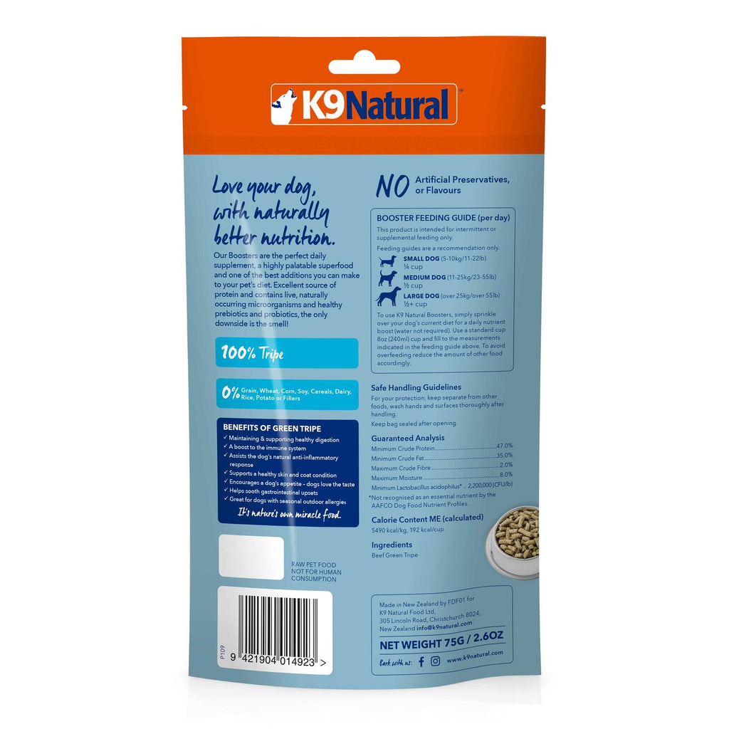 Beef Green Tripe Freeze-Dried Booster H99871