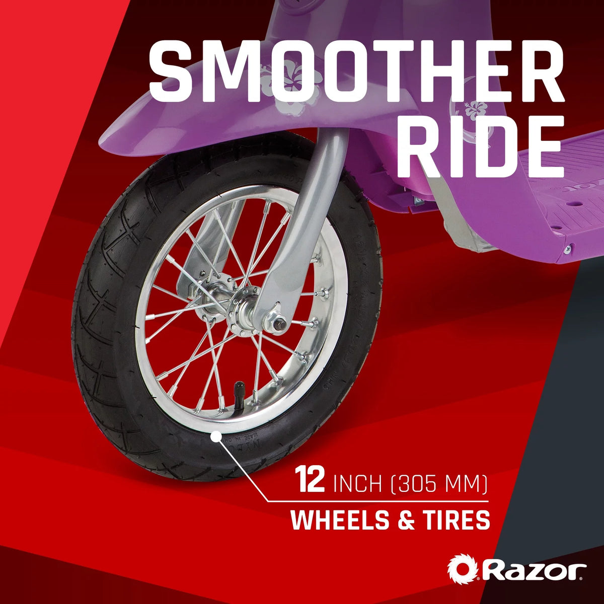 Purple Electric Scooter I214