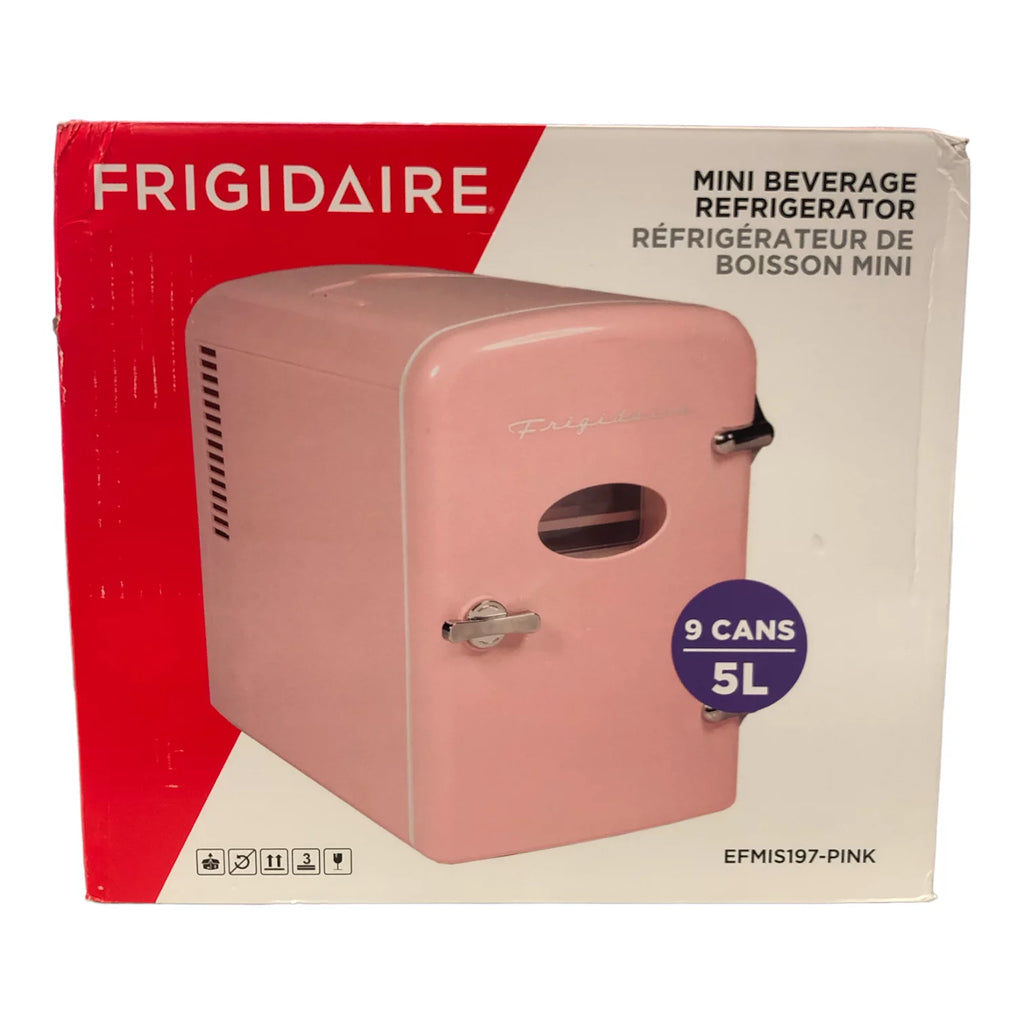 Portable Retro 9-Can Mini Refrigerator O31070