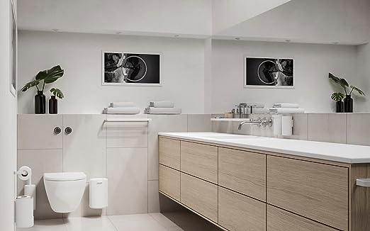 White Towel Rail D60038