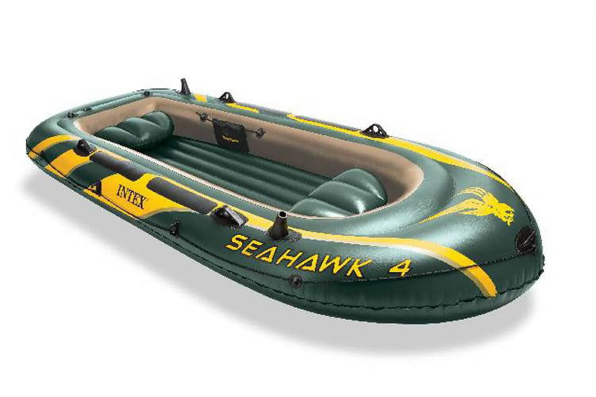 4 Person Inflatable Boat Set with Oars & Air Pump P553