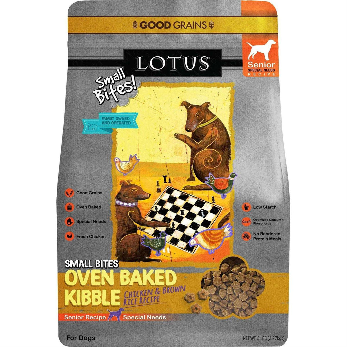 Dry Senior Dog Food D613