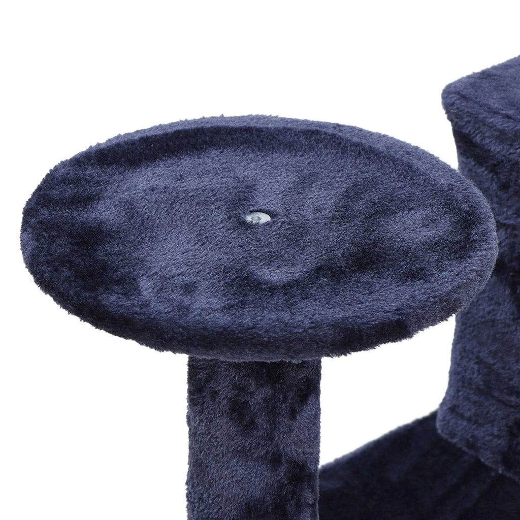 Cat Tree Multi-Levels Condos Scratching Post Tower Q476463