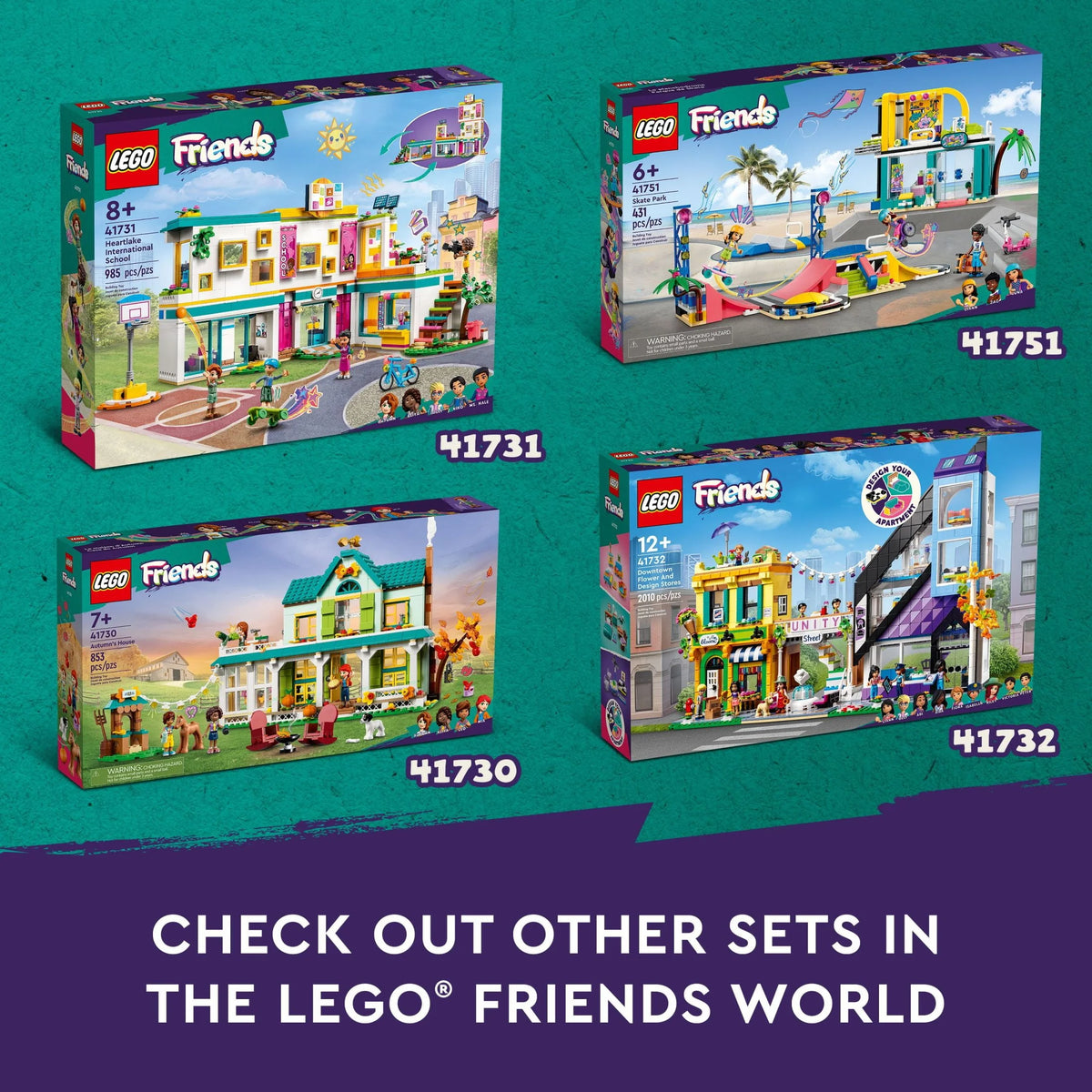 LEGO Friends Autumn's House 41730 Dolls House Playset T748