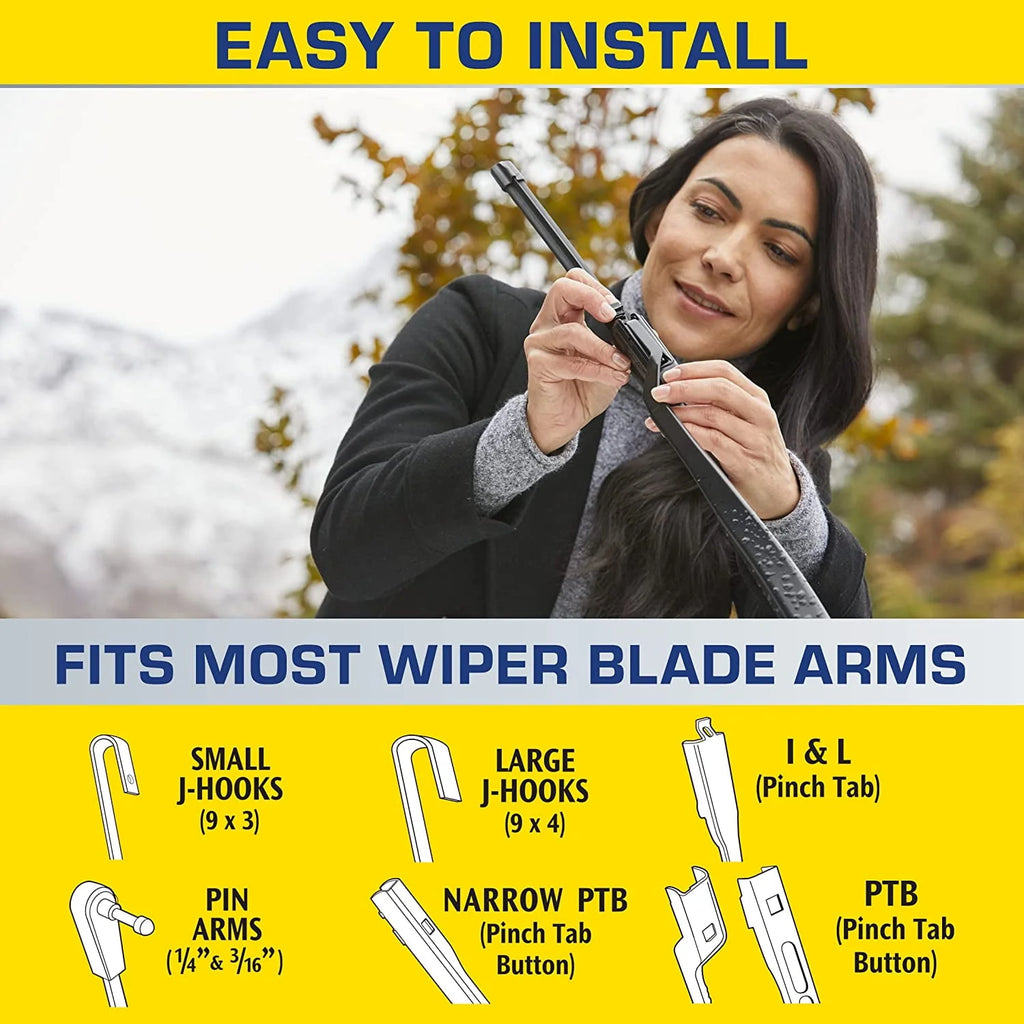 20 2 Pack Water Repellency Wiper Blade N94971