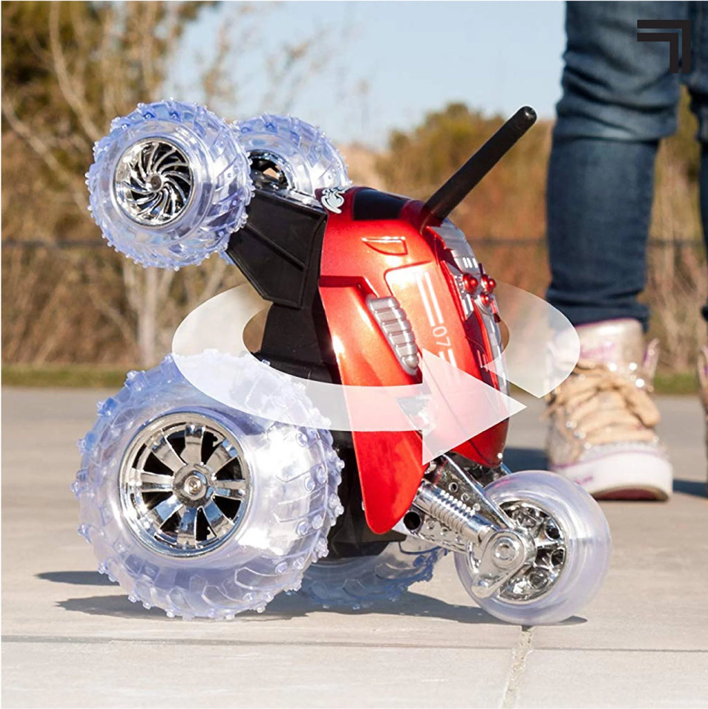 Red Remote Control 360 Spinning Car 2 pcs T536295