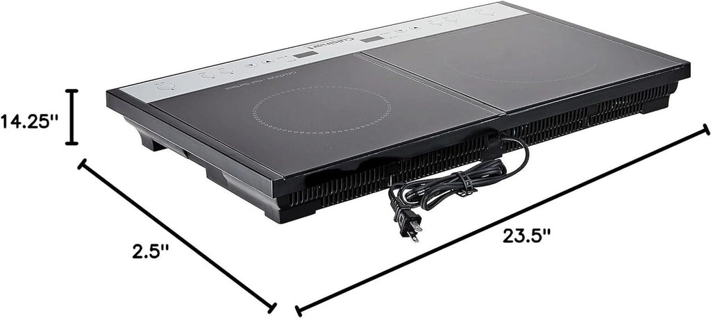 Black Double Induction Cooktop U97964