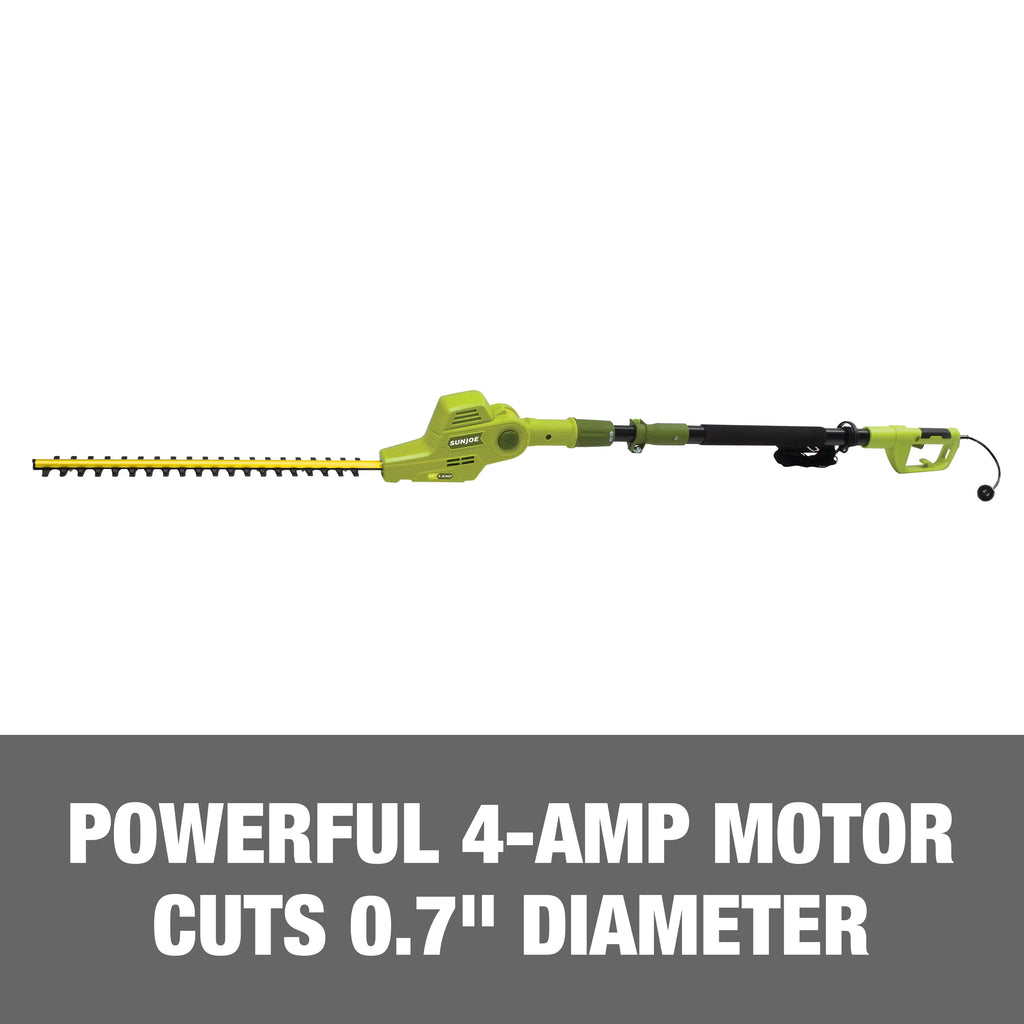Electric 21-inch Telescoping Pole Hedge Trimmer H7878