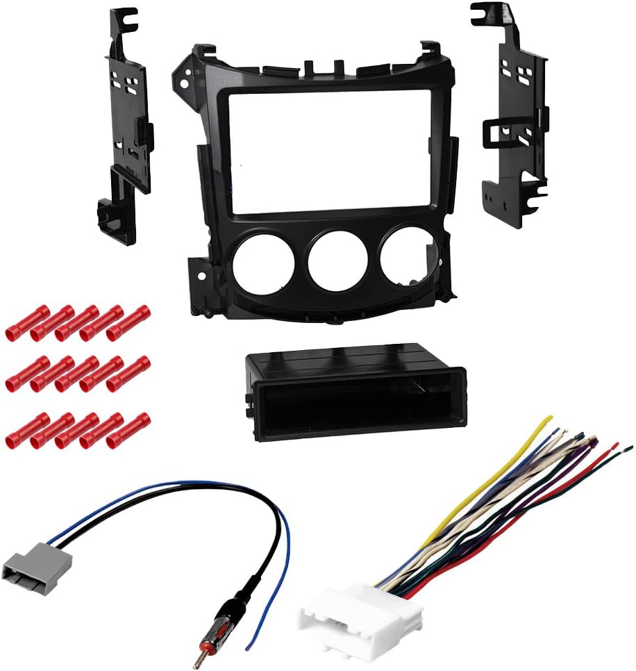 Car Stereo Installation Kit with Dash Mounting Kit and Harness for Single Double Din Radio F986