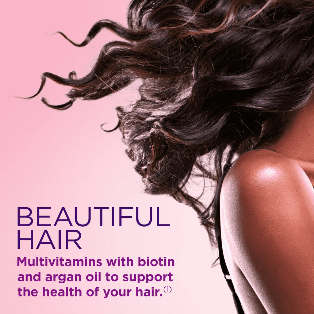 Hair, Skin and Nail Biotin & Vitamins A, C, & E Softgels, 120 Ct N806