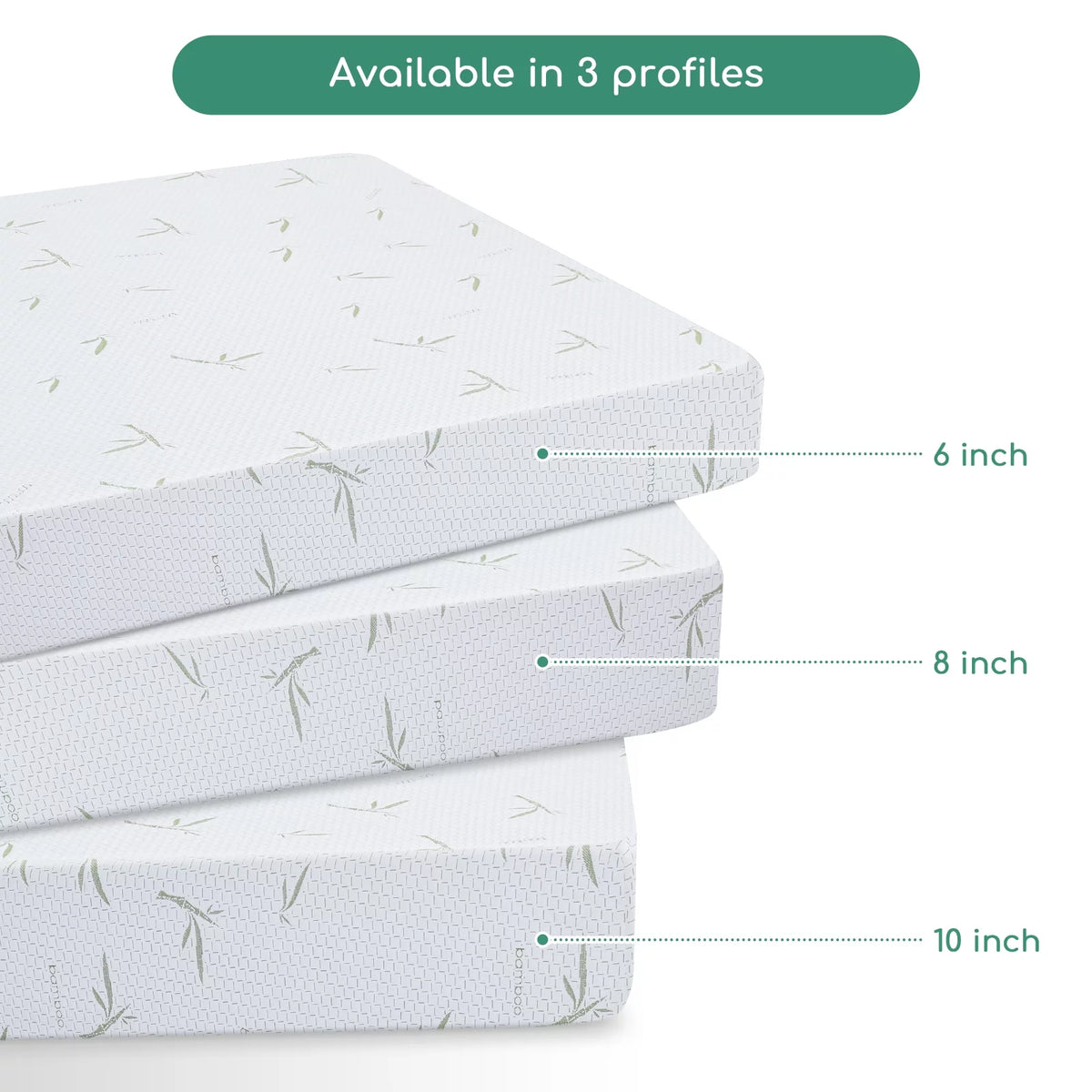 6 inch King Memory Foam Mattress R76178