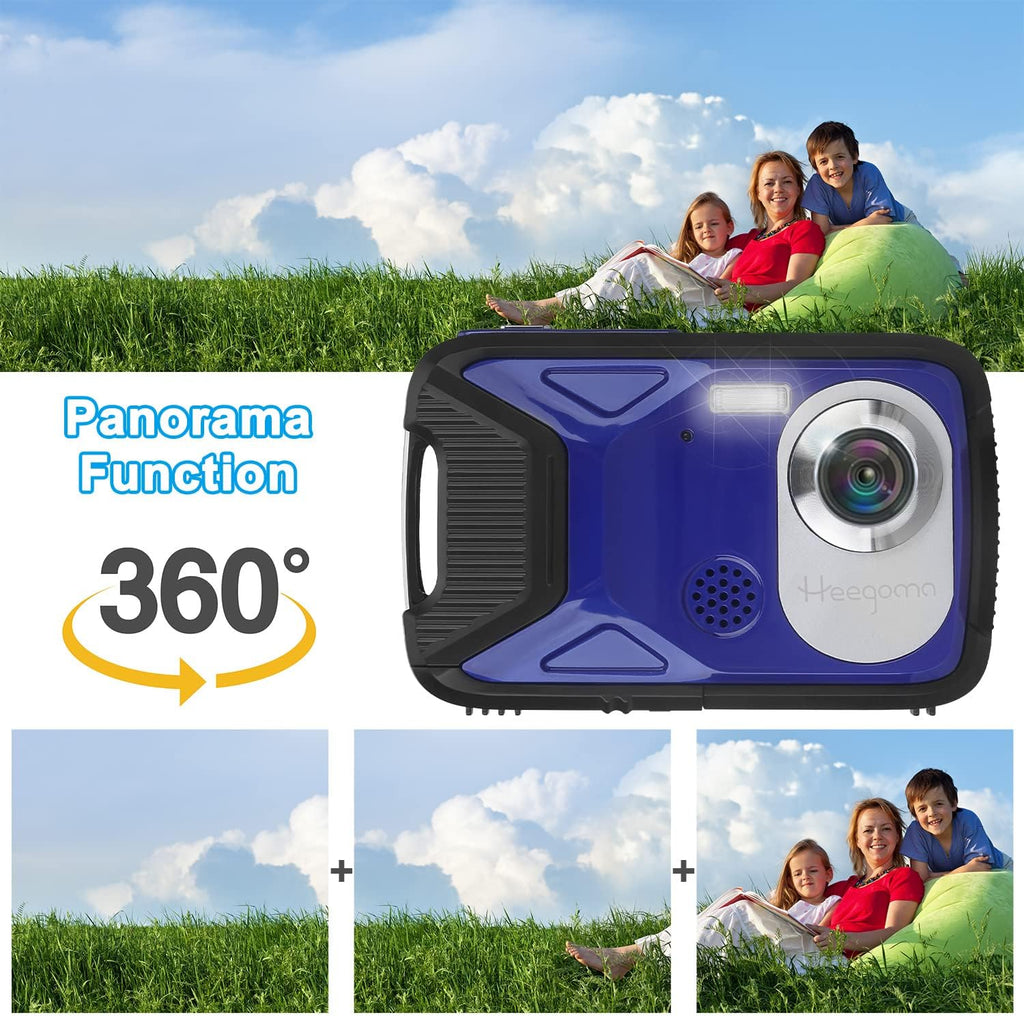 Waterproof 1080P 21MP Digital Camera with 2.8 LCD Screen 8X Zoom D219130