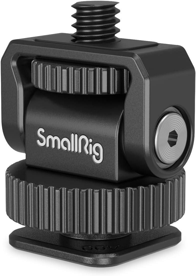 1/4 Mini Ball Head Cold Shoe Mount Adapter A995