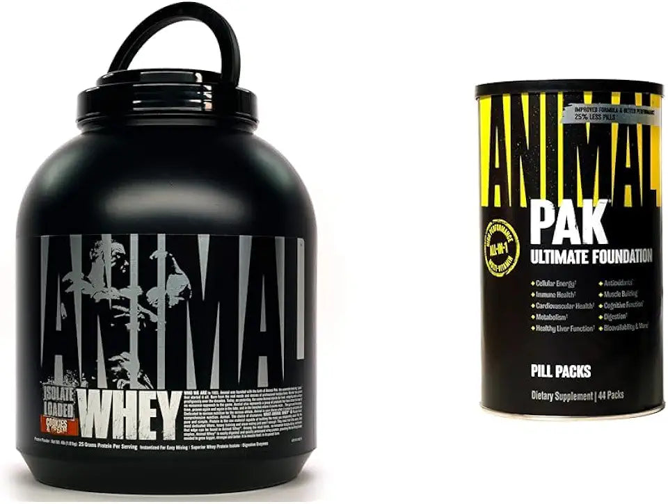 Whey Isolate Protein Powder and Vitamin Supplement Pack K23291