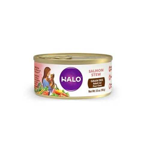 Grain Free Salmon Stew Adult Cat Food J90557