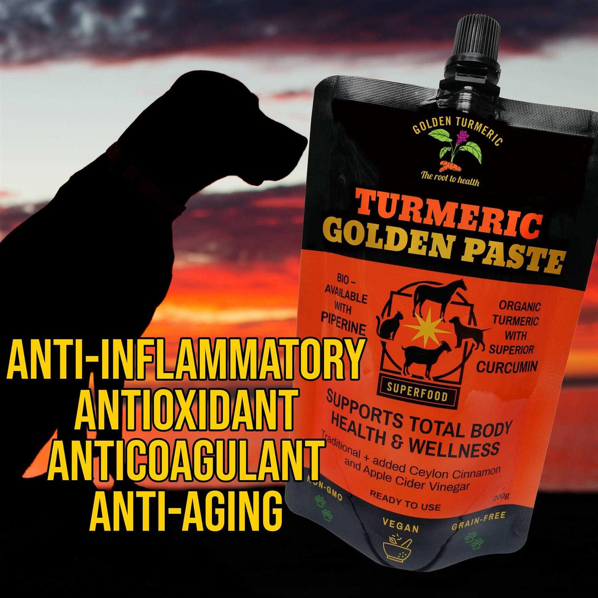 Turmeric Golden Paste for Pets 7 OZ A475864