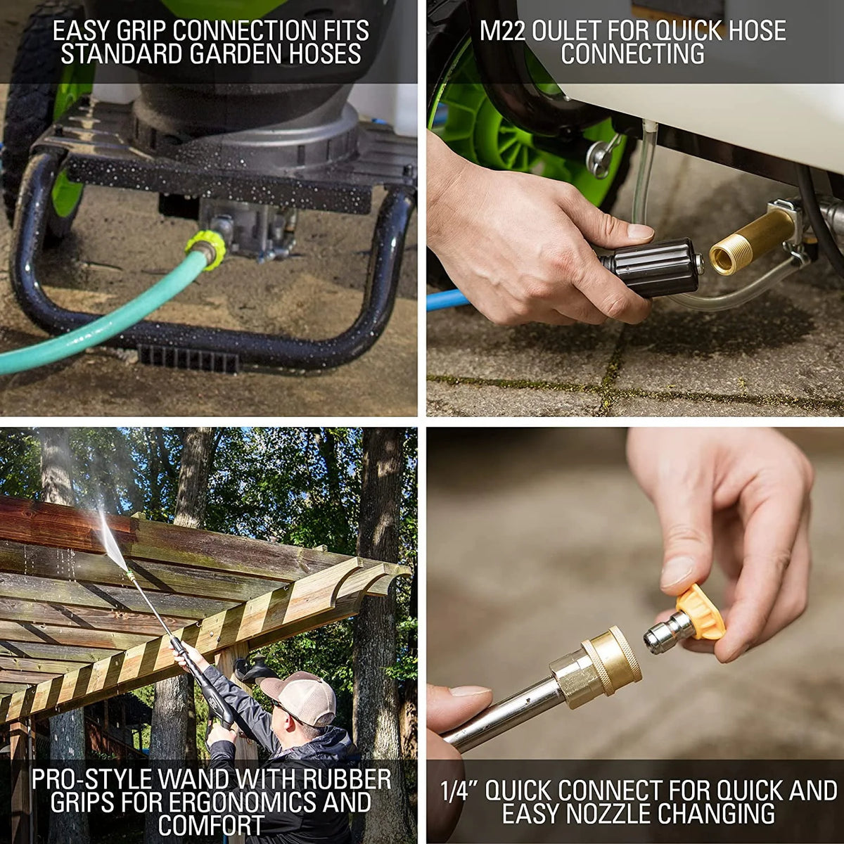 2300-PSI 14 Amp 2.3-GPM Brushless Pressure Washer V4446