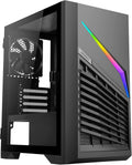 ATX Mid-Tower Case with Tempered Glass Side Panel A5013