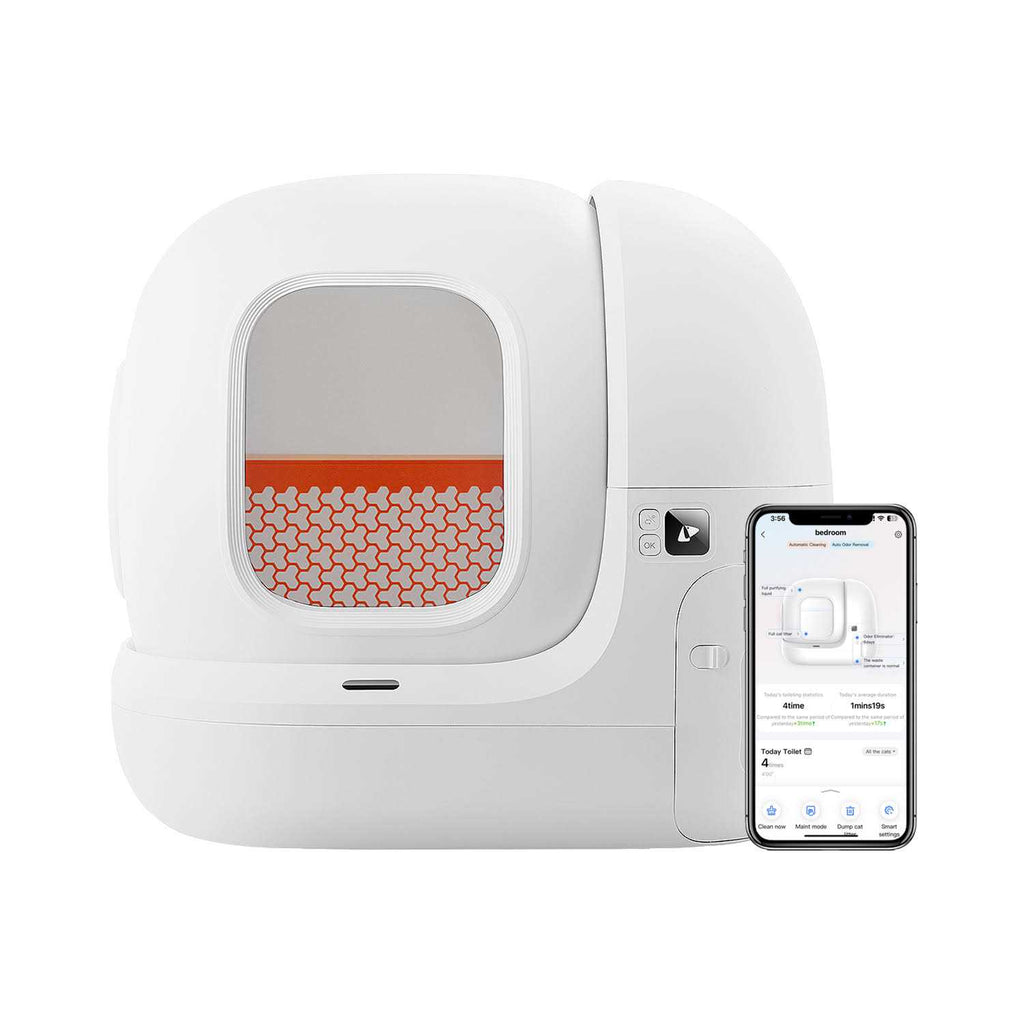 Self-Cleaning Automatic Cat Litter Box with Litter Mat C8100