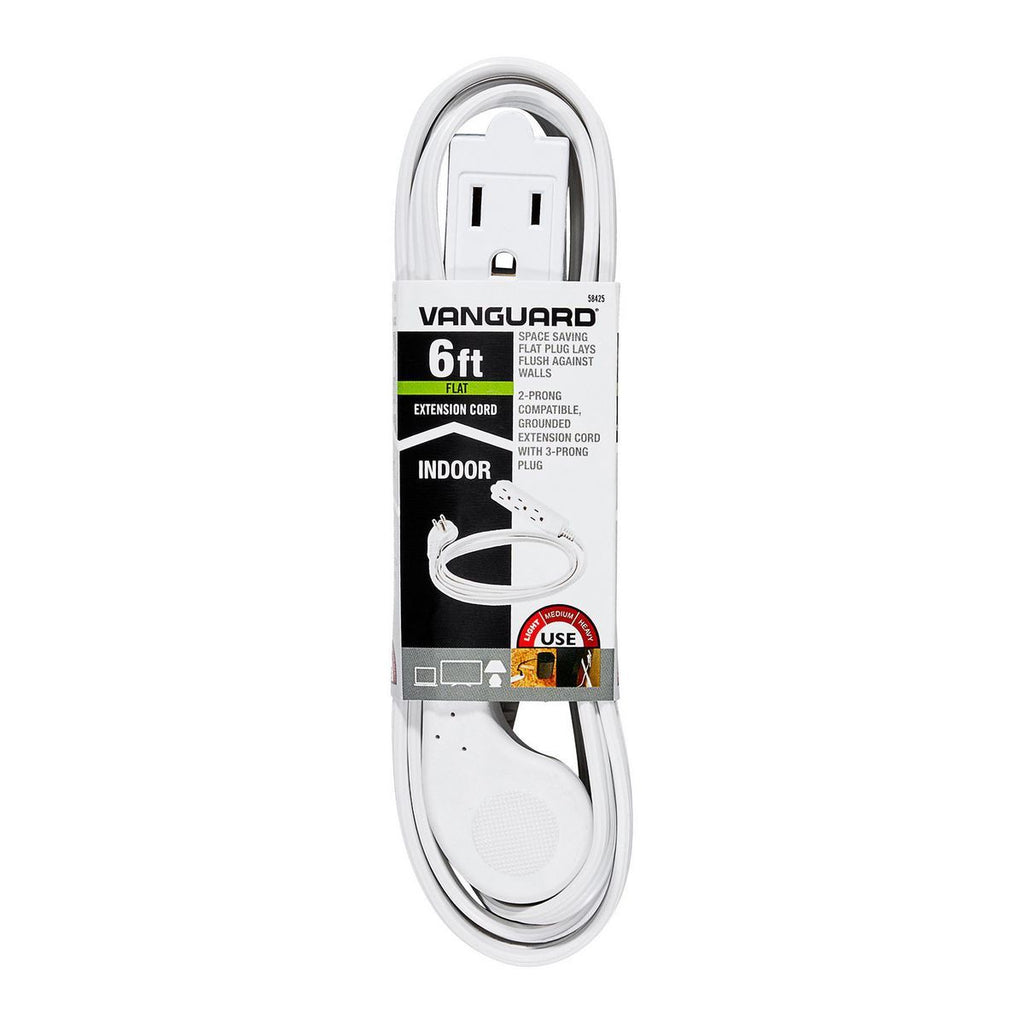 White 3 Outlet Indoor Power Strip X961