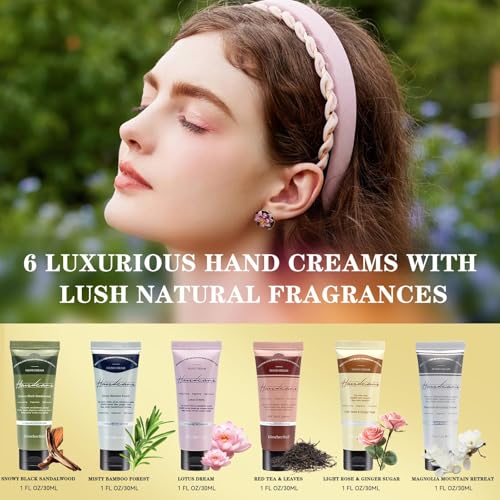 Travel Size Scented Hand Lotion Set, 6 x 1.0 oz F577
