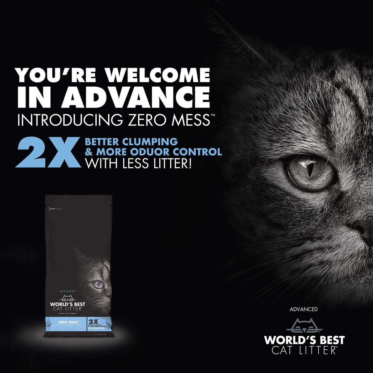 Advanced Zero Mess Cat Litter T664505