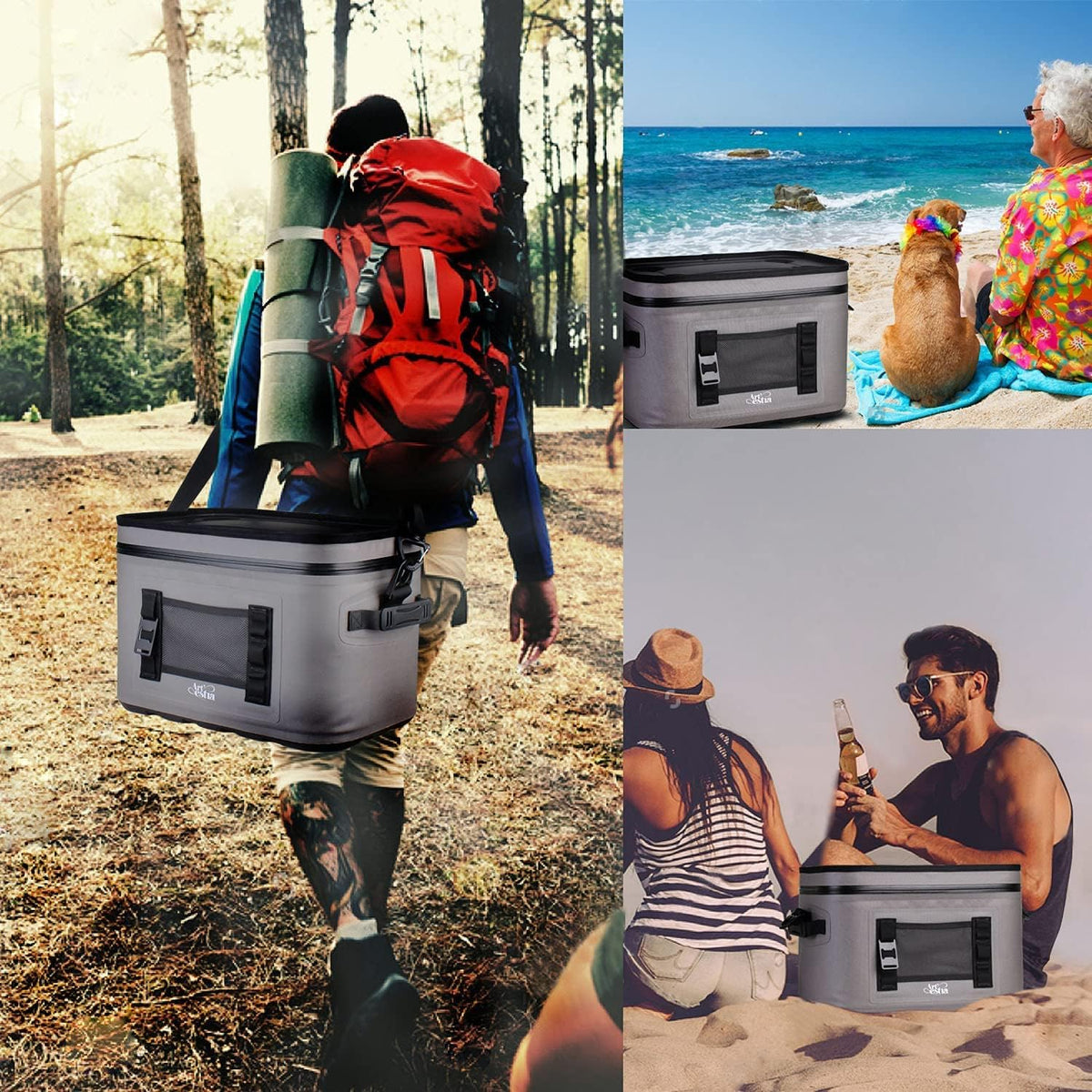 28 Cans Insulated Soft Cooler Bag A6072