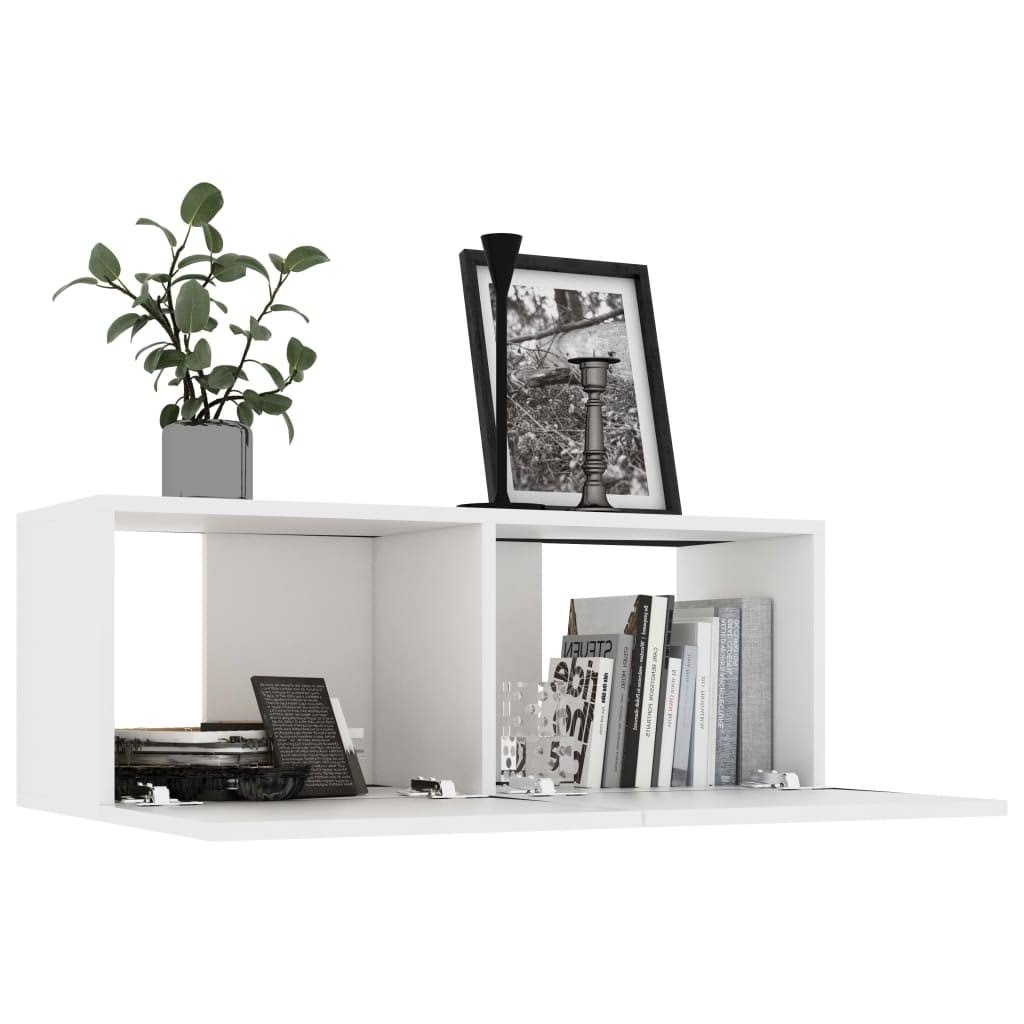 Concrete Gray Chipboard TV Cabinet L761864