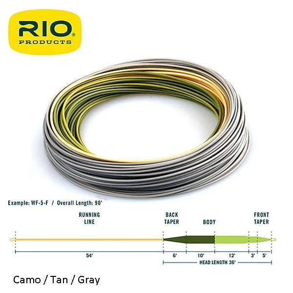WF5F Camo Fly Line E714167